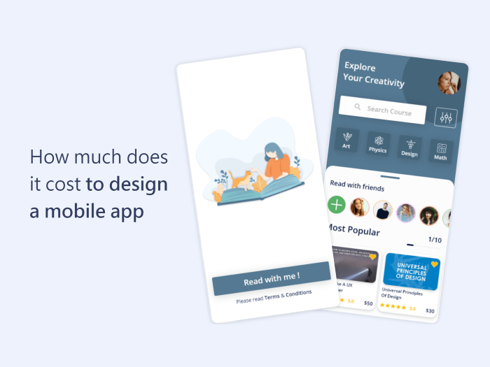 How Much Does It Cost to Design a Mobile App in 2024?